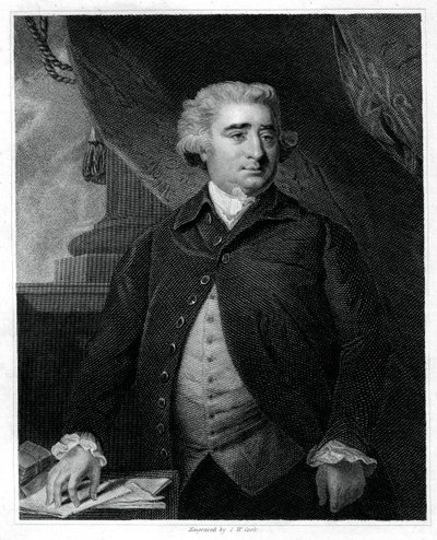 Charles James Fox, brytyjski polityk wigów, 1833. autorstwa J.W. Cook