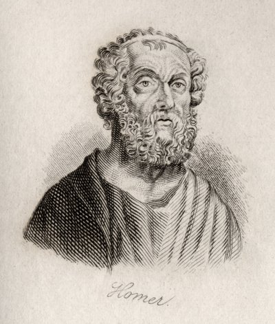 Homer autorstwa J.W. Cook