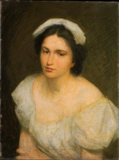 Alzacka dziewczyna autorstwa J. Alden Weir