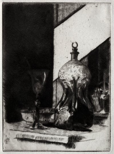 Sznapsy holenderskie, 1885-1893. autorstwa J. Alden Weir