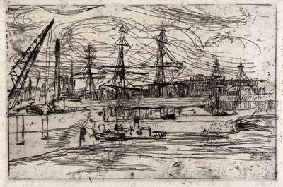 Doki w Liverpoolu autorstwa J. Alden Weir