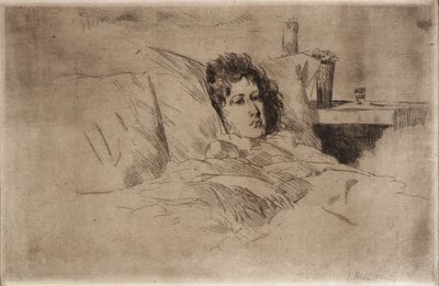 Matka i niemowlę autorstwa J. Alden Weir