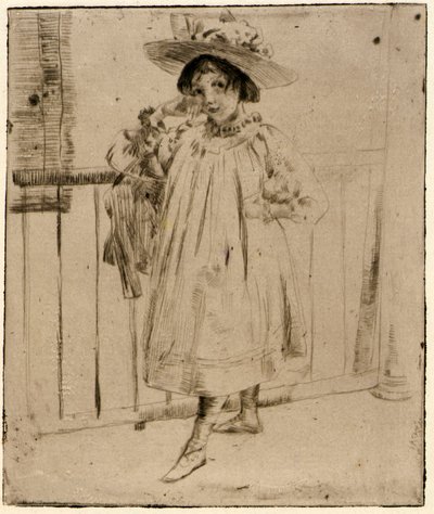 Na werandzie autorstwa J. Alden Weir