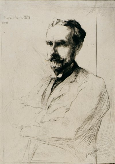 Portret dr Roberta F. Weira autorstwa J. Alden Weir