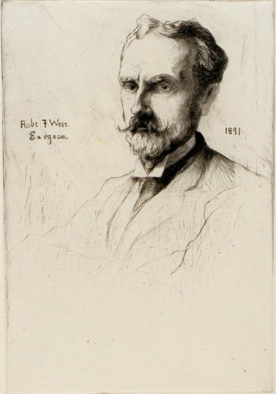 Portret dr Roberta F. Weira autorstwa J. Alden Weir