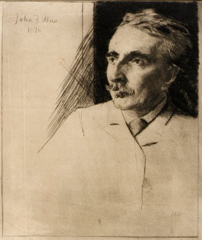 Portret Johna F. Weira autorstwa J. Alden Weir