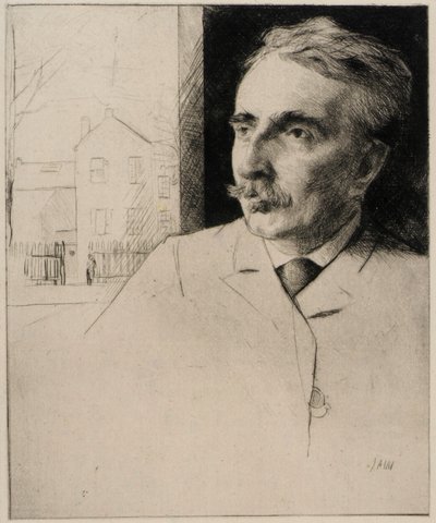 Portret Johna F. Weira autorstwa J. Alden Weir