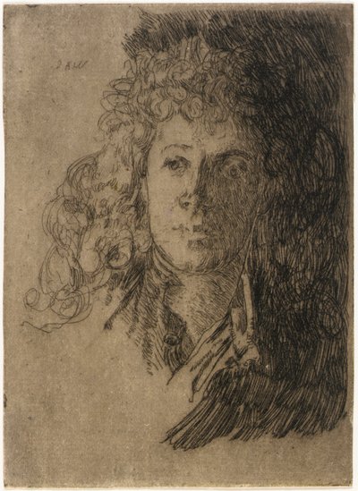 Portret dziewczyny autorstwa J. Alden Weir