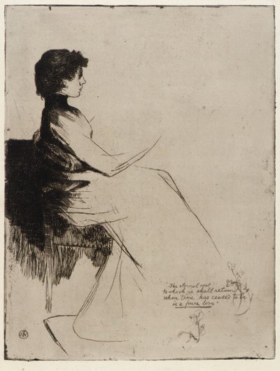 Wieczny odpoczynek autorstwa J. Alden Weir