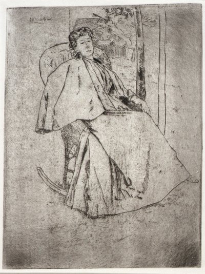 Fotel bujany autorstwa J. Alden Weir