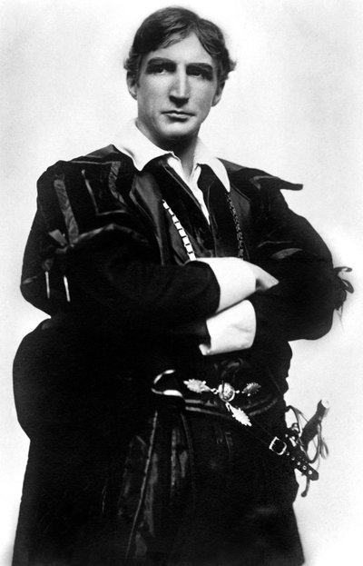 Jerrold Robertshaw 1866-1941, angielski aktor, początek XX wieku. autorstwa J. Beagles and Co.