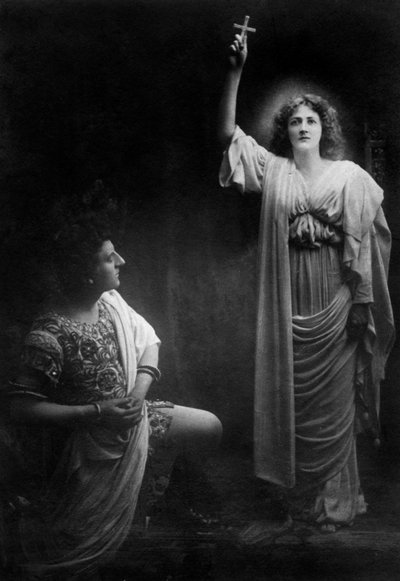 Scena ze Znaku Krzyża, 1903. autorstwa J. Beagles and Co.