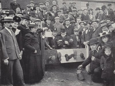 Corby Pole Fair, w zapasach autorstwa J. Benjamin Stone