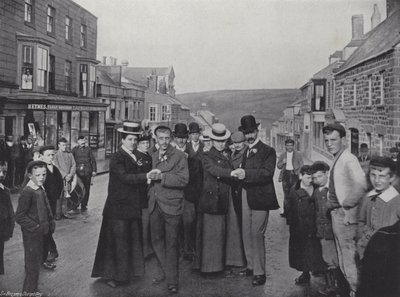 Helston Flora Day, Early Dancers autorstwa J. Benjamin Stone