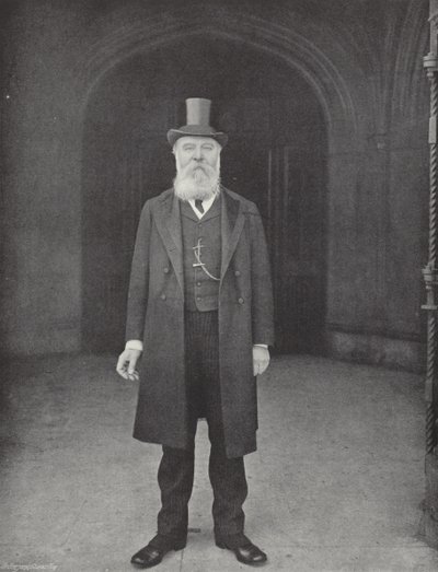 Sir Edwin Durning-Lawrence, Bart (zdjęcie czarno-białe) autorstwa J. Benjamin Stone