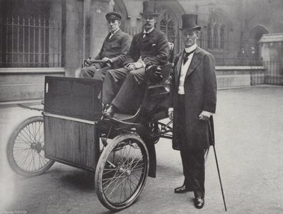 Sir J. Dickson-Poynder, Bart. i Major Seely autorstwa J. Benjamin Stone