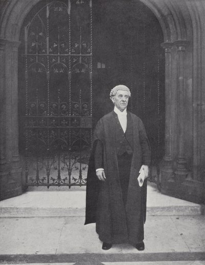 Sir Reginald Palgrave, K.C.B. autorstwa J. Benjamin Stone