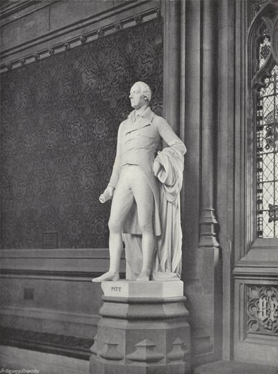 Posąg Pitta autorstwa J. Benjamin Stone