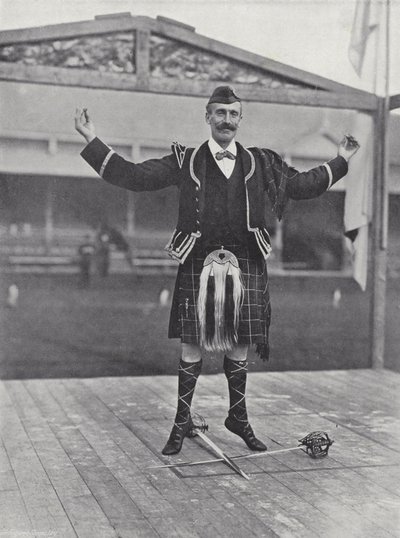 The Inverness Gathering, taniec Gillie Callum autorstwa J. Benjamin Stone