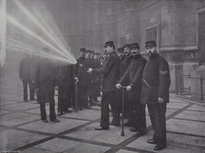 Nocna Straż Pożarna autorstwa J. Benjamin Stone