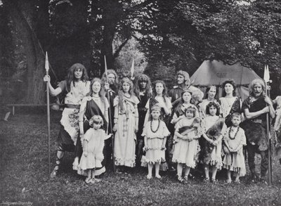 Korowód Sherborne, angielski wódz, plemiona i rodziny autorstwa J. Benjamin Stone