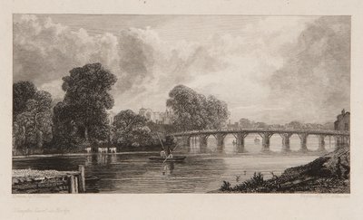 Most Hampton Court autorstwa J. C. Allen