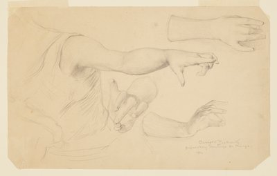 Study of Hands for Dome of Manufactures and Liberal Arts Building, World