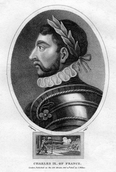 Karol IX, król Francji, 1805. autorstwa J. Chapman
