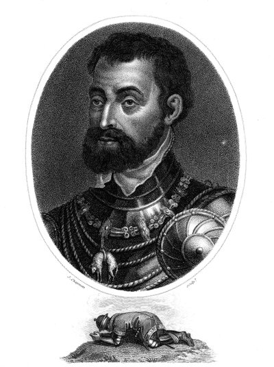 Karol V, król Hiszpanii i cesarz rzymski. autorstwa J. Chapman