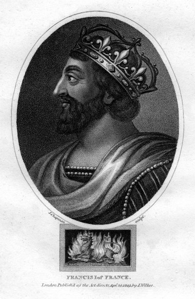 Franciszek I, król Francji, 1805. autorstwa J. Chapman