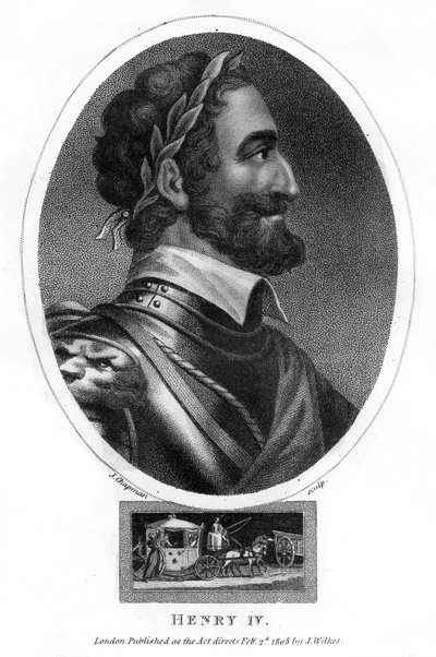 Henryk IV, król Francji, 1805. autorstwa J. Chapman