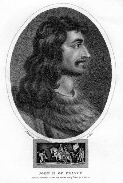 Jan II, król Francji, 1805. autorstwa J. Chapman