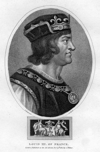 Ludwik XII, król Francji, 1805. autorstwa J. Chapman