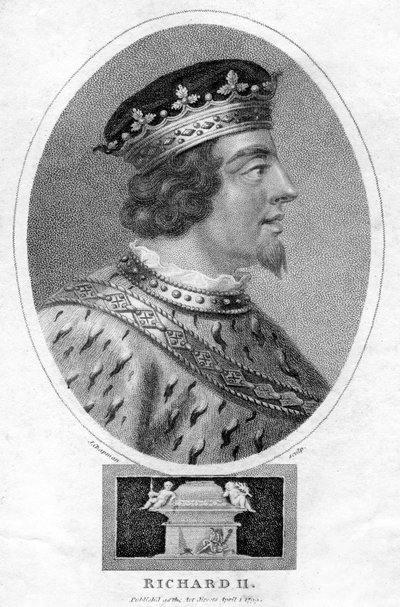 Ryszard II, król Anglii, 1799. autorstwa J. Chapman