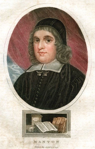 Thomas Manton, duchowny purytański, 1816 r. autorstwa J. Chapman