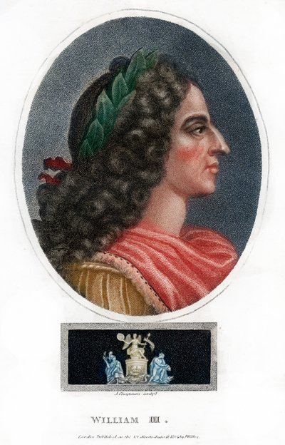 Wilhelm III, król Anglii, Szkocji i Irlandii, 1804. autorstwa J. Chapman