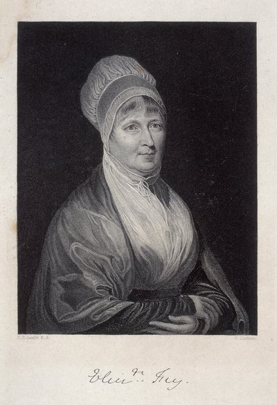 Elżbieta Fry, 1844 autorstwa J. Cochran