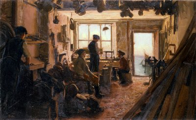 Sklep Blockmakera autorstwa J. Cooke