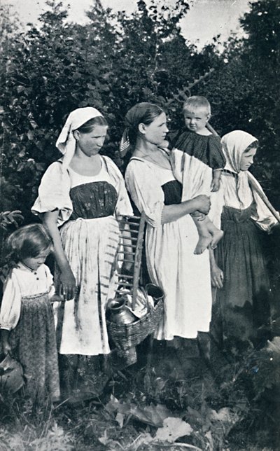 Typy chłopskie Wielkiej Rosji, 1912 autorstwa J. Daziaro