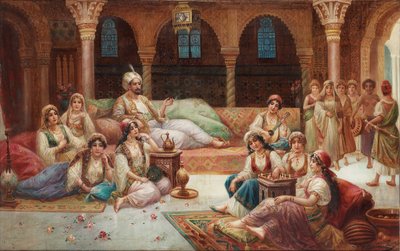 w haremie autorstwa J. G. Delincourt