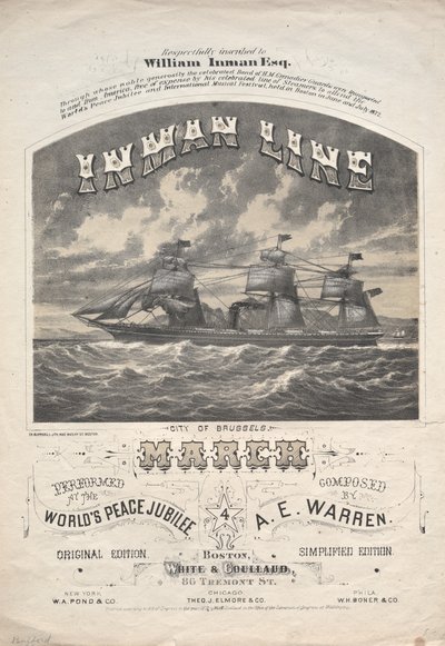 Marzec linii Inman autorstwa J. H. Bufford