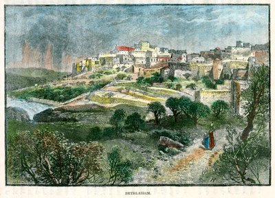 Betlejem, Palestyna, ok. 1885. autorstwa J Harmsworth