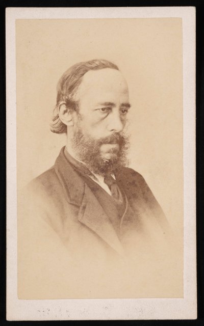 Portret Jamesa Crolla 1821-1890, przed 1876 r. autorstwa J McPherson