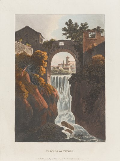 Kaskada Tivoli autorstwa J. Merigot