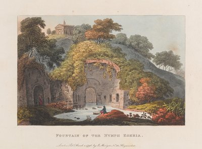 Fontanna Nimfy Egeria autorstwa J. Merigot