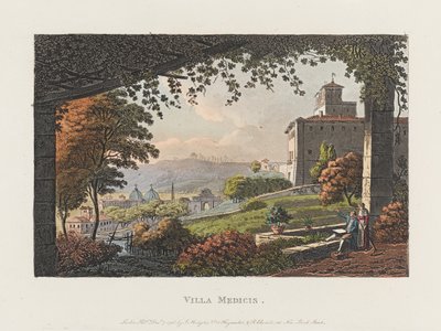 Willa Medici autorstwa J. Merigot