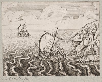 Ilustracja do Adama Oleariusa, „Perski Rosenthal genialnego poety Schicha Saadi […]”, Szlezwik 1660 autorstwa J. Muller
