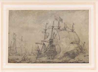 Bitwa pod Terheide, 1653 autorstwa J. Plas