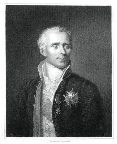 Pierre Simon Laplace, francuski matematyk i astronom, 1833. autorstwa J. Posselwhite