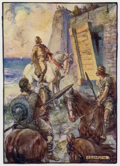 Czy widzisz ten mały żagiel na morzu? Tam jest Macduff autorstwa J. R. Skelton